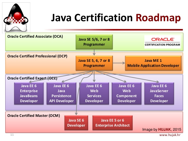 Java certification path